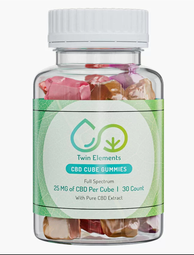 Twin Elements CBD Cube Gummies For Pain Relief & Buy Best Price!