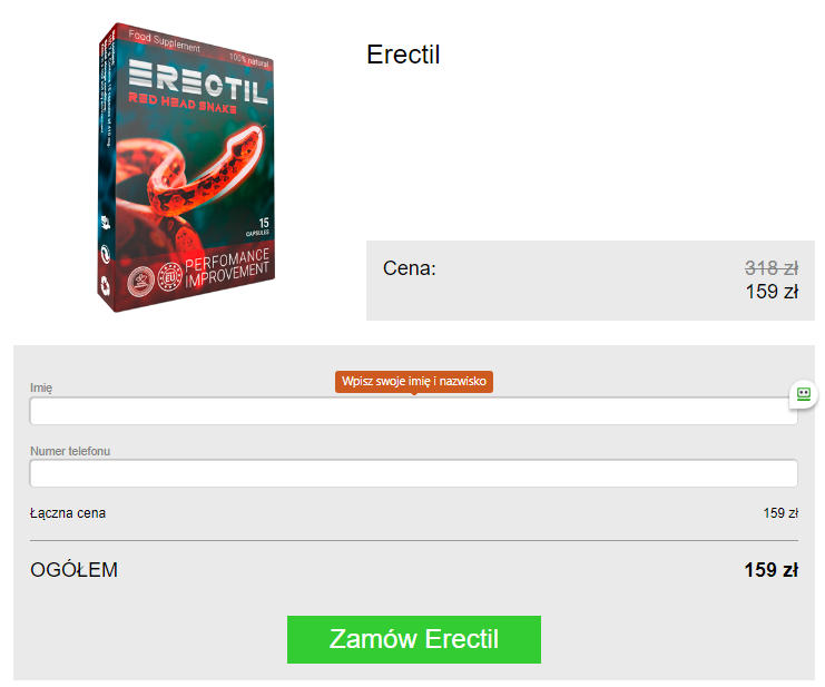 Erectil buy now